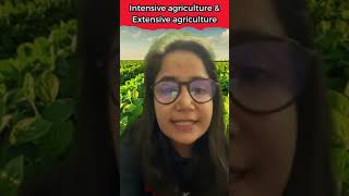 Intensive Agriculture vs Extensive Agriculture  UGC NET 2024 Preparation  JRF Economics Revision [upl. by Nnylak]