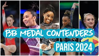 Paris 2024 Olympics Gymnastics Beam Medal Contenders [upl. by Clie]