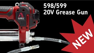 NEW PRODUCT Alemite 598 20 volt Battery Powered Grease Gun [upl. by Beaufert393]