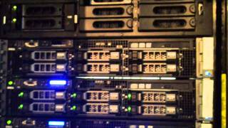 Dell Poweredge R710 server starting up for the first time Super loud [upl. by Fattal]