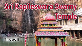 Sri Kapileswara Swamy Temple  kapila theertham waterfalls  Tirupati  andhrapradesh [upl. by Anawot]