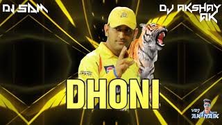 MS DHONI CHENNAI SUPER KING DJ SAM amp DJ AKSAHY AK VDJ AK NAIK VFX [upl. by Nosnaj472]