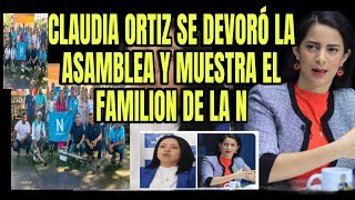 LE DAN FUEGO 🔥 A LA ASAMBLEA DESTAPANDO LA ALTA CORUPCION DEL FAMILION CLAUDIA ORTIZ [upl. by Sirdi373]