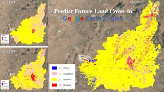 Future Prediction LULC using Google Earth Engine  IDRISI Selva V17  QGIS Molusce plugin  Terrset [upl. by Eclud]