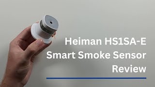 Heiman Smart Smoke sensor HS1SAE Review and Installation with Home Assistant [upl. by Loree865]