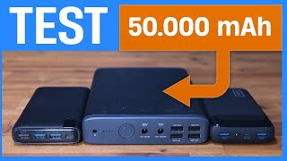 Powerbank für den Laptop  MAXOAK K2 50000 mAh Test [upl. by Nimoynib]