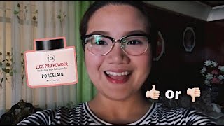 JCat Luxe Pro Powder The Best Setting powder First Impression  Review [upl. by Noevart814]