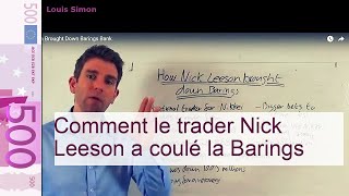 Comment le trader Nick Leeson a coulé la Barings [upl. by Purdum]