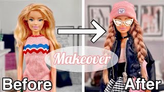 Barbie Doll Makeover Transformation  From Retro to Trendy [upl. by Sedaiuqlem]