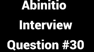 Abinitio Interview Questions 30 Mdump commands [upl. by Ahsatak]