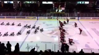 Warmup des Tigres à BaieComeau [upl. by Watts]