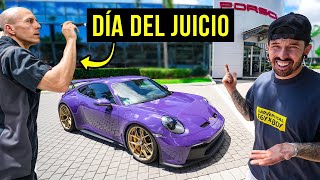 PORSCHE INSPECCIONA EL GT3 DESTROZADO QUE ACABO DE RECONSTRUIR [upl. by Akessej]