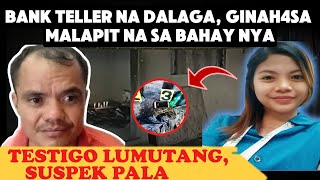 22ANYOS NA BANK TELLER GINAH4SA AT PINATAY MALAPIT NA SA KANYANG BAHAY Tagalog Crime Stories [upl. by Husch]