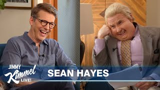 Jiminy Glick Interviews Sean Hayes [upl. by Neelloj]