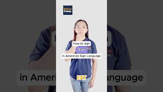 How to sign quotEatquot in American Sign Language [upl. by Hamon843]