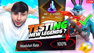 FINALLY 1 VS 6 💀 GUILD TEST 🤩 FOR PC LEGENDS TO JOIN NG GUILD 👿 nonstopgaming free fire live [upl. by Alyag]