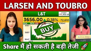 Larsen and toubro share latest news  Larsen and toubro share price target  LampT share news [upl. by Nwadahs]