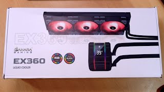 NEW Sahara Ex360 AIO Liquid Cooler [upl. by Ratcliff]