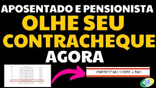 ATENÇÃO APOSENTADO SEU CONTRACHEQUE TEM ESSA MARCA VOCÊ PODE RECEBER UMA GRANA  INSS [upl. by Wing]