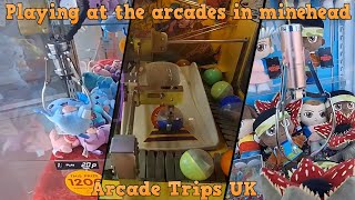 Playing at minehead arcades  Arcade trips uk [upl. by Chapel]