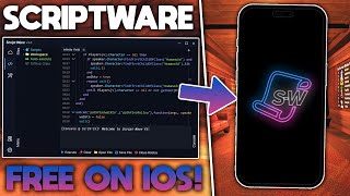 ROBLOX How to install ScriptWare Executor Completely Free On IOS [upl. by Barra750]