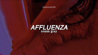 conan gray  affluenza 一 LYRICS [upl. by Staal]