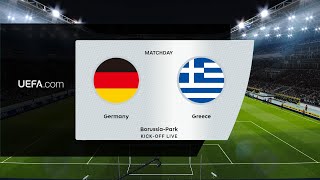 Germany vs Greece  BorussiaPark  International Friendly  PES 2021 [upl. by Jegar686]