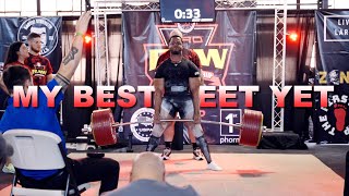 MY BEST MEET YET  JAMAL BROWNER 2320lbs TOTAL  ATWR TOTAL AND DEADLIFT  ROAD TO PRO FINALE [upl. by Swithbart]