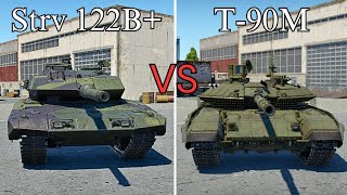 war thunder Comparison T90M or Strv 122B [upl. by Josi]