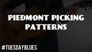 TB 035 Piedmont Blues Picking Patterns [upl. by Venator870]