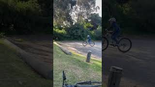 Cheltenham golf course mtb ridebikeshavefunfeelgood jump [upl. by Nilats278]