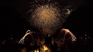 Lichterfest Schloss Benrath 2019  Feuerwerk vom PYROTEAM Düsseldorf [upl. by Atiuqnahs61]