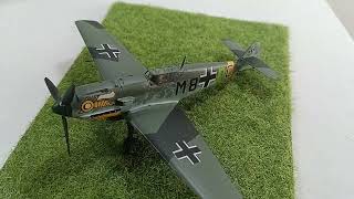 Hasegawa 172 Messerschmitt Me109e [upl. by Edwyna154]