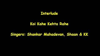 Koi Kahe Kehta Rahe Karaoke [upl. by Corrie568]