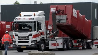 De nieuwe groengas Scanias van Omrin in RTL transportwereld [upl. by Yesnil925]