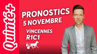 PRONOSTICS QUINTÉ DU MARDI 5 NOVEMBRE À VINCENNES  HERO SIBEY PEUT CONTINUER SON ANNÉE FOLLE [upl. by Nedlog]