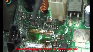 Removing Clock generator IC of Computer English [upl. by Idnahk]