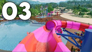 Planet Coaster 2  Part 3  Starting a Waterpark [upl. by Eneluqcaj28]