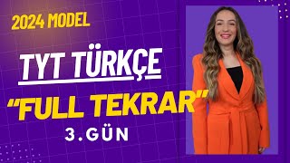 2024 TYT Türkçe Full Tekrar Kampı  Cümle Yorumu  3GÜN tyttürkçefulltekrar [upl. by Hoye63]