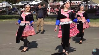 Stockton Hmong New Year 2024 25 Cov Niam Tsev Dance [upl. by Biagio]