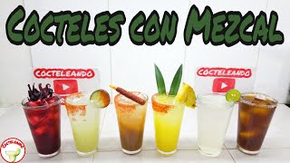 Cocteles Fáciles con Mezcal  6 HighBalls con Mezcal  Cocteleando [upl. by Eriuqs]