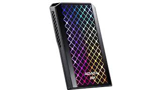 ADATA Launches SE900G RGB External Solid State Drive [upl. by Queridas912]