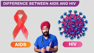 Difference between HIV amp AIDS explained  DrEducation [upl. by Sheline]