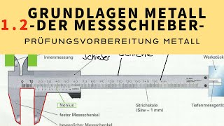 Messschieber ablesen und richtig verstehen ✅💯 Nonius Grundlagen Maschinenbau 12 [upl. by Ivory]