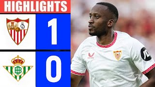 Sevilla vs Real Betis Resumen LaLiga 2425  sevilla betis [upl. by Livvi]