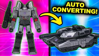 AUTOCONVERTING MEGATRON  In Depth Robosen Review [upl. by Olnek]