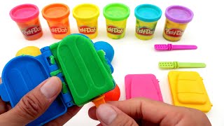 Learning Colors and Creating Ice Cream with PlayDoh [upl. by Noreg]