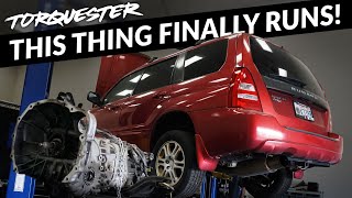 Forester XT OffRoad Build  EP2  IT RUNS [upl. by Marlene555]