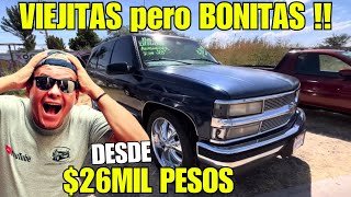 🤩DESDE 26MIL PESOS Viejitas pero Bonitas Tianguis de Autos León Gto Trucks for sale used cars [upl. by Brezin]