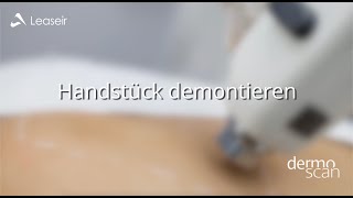 Leaseir Diodenlaser  How To Handstück demontieren [upl. by Marras]